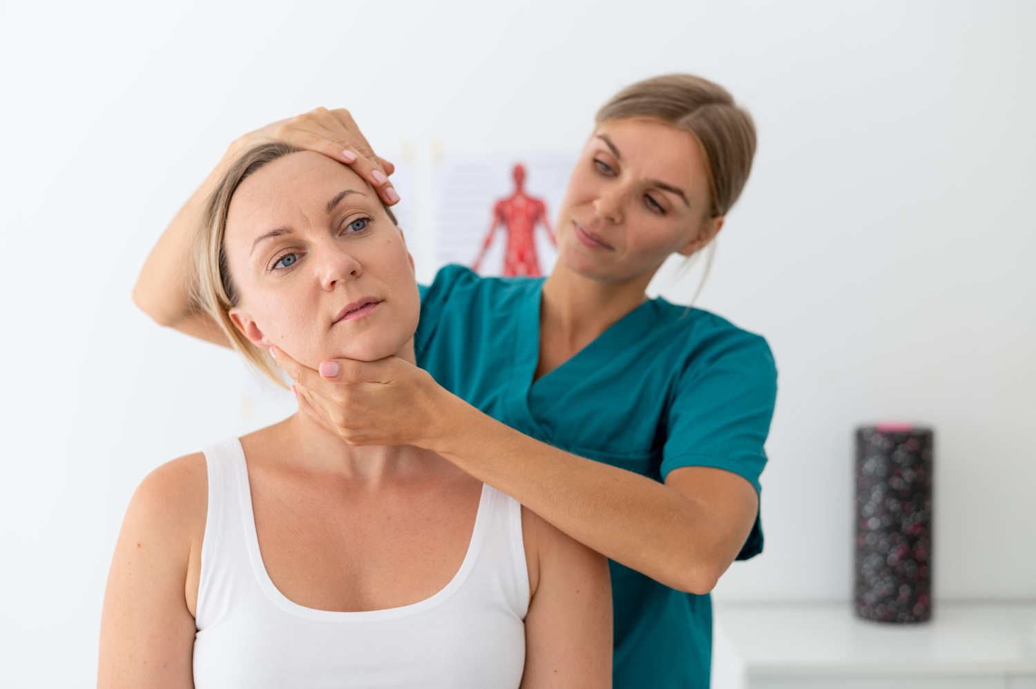 Fizjoterapia ustno-twarzowa zaburzenia stawu skroniowo-żuchwowego